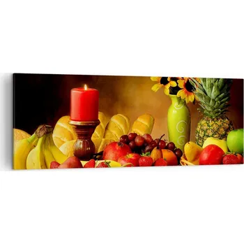 Obraz Foto obraz na plátně 140x50 gastronomie obývací pokoj ložnice na zeď velký