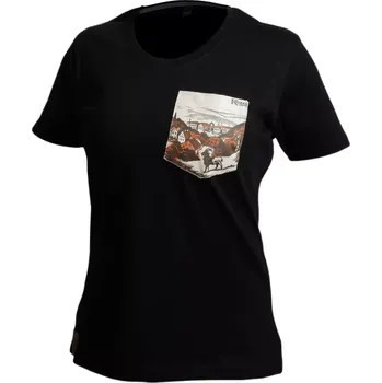 Dámské tričko Dámské triko Kozel černé, vel. XXL