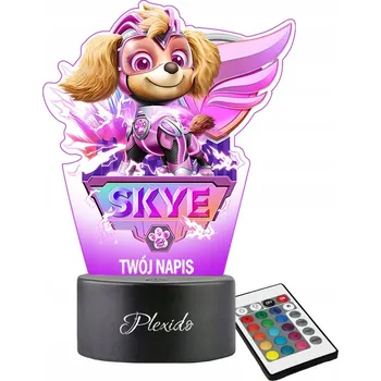 Lampička Plexido vícebarevná Noční lampa