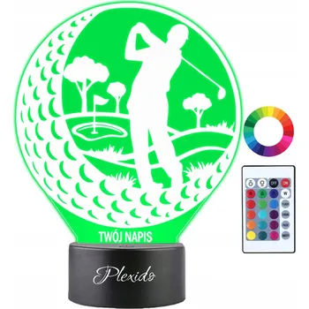 Lampička Plexido vícebarevná Noční lampa