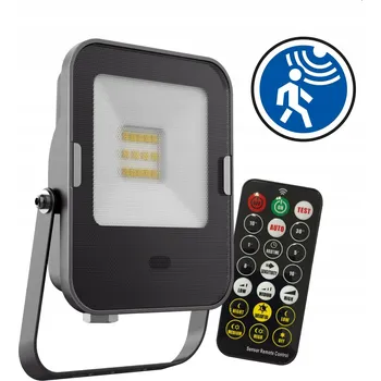 LED reflektor s pohybovým senzorem 10W černý