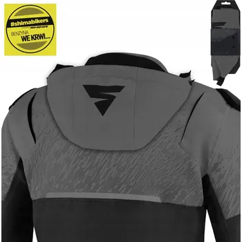 Moto bunda Kapuce k bundě SHIMA DRIFT Men Hood GREY