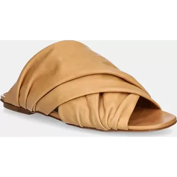 Dámské pantofle Kožené pantofle Forte Forte 13700.F47A.0016 hnědá 82X, EUR 36