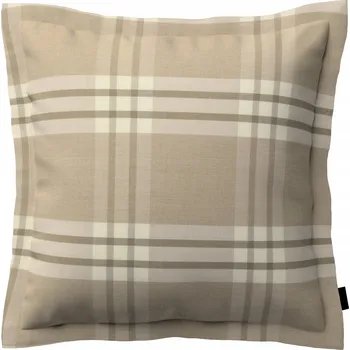 Povlak na polštářek Povlak na polštář 45x45 kostkovaný béžový