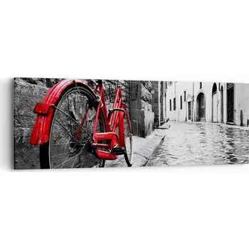 Obraz Obraz na plátně do obýváku ložnice 90x30 město foto obrazy na zeď