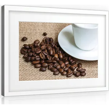 Obraz OBRAZ NA PLÁTNĚ CANVAS 60x40 KÁVA ŠÁLEK