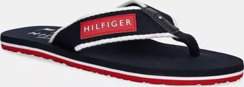 Pánské žabky Žabky Tommy Hilfiger PATCH HILFIGER BEACH SANDAL pánské, tmavomodrá barva, FM0FM05435, EUR 45