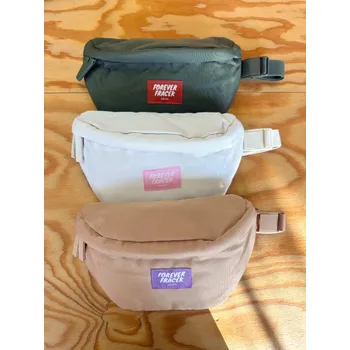 Outdoorové zavazadlo Ledvinka Forever Fracek Squad / 3 barvy Barva: Krémová