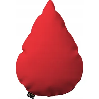 Polštář Žluté Tipi Polštář Sweet Drop červený