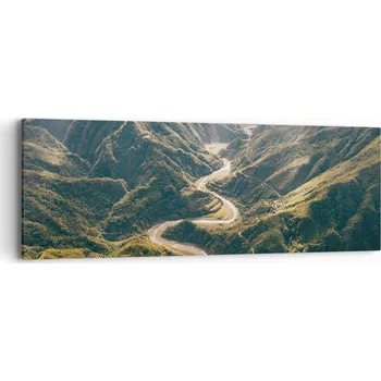 Obraz Obraz na plátně do obýváku ložnice 90x30 krajina foto obrazy na zeď