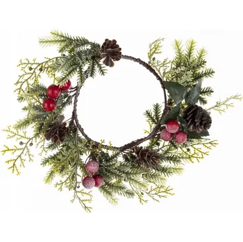 Vánoční dekorace Dekorace Vánoční Dekorace Věnec na Dveře nebo Okno