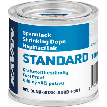 RC model KAVAN napínací lak STANDARD, 100ml