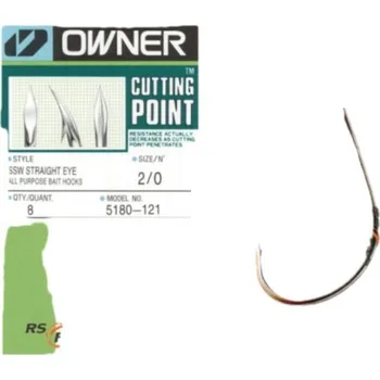 Rybářský háček Háčky na přívlač Owner 5180, 10 ks