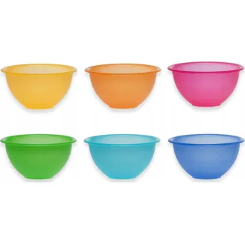 Miska salátová snídaňová salátová mísa plastová 6 Ks