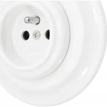 Elektrická zásuvka Elektrická zásuvka nástěnná KAMALG bílá