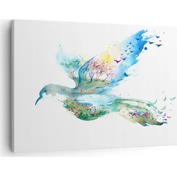 Obraz Obraz na plátně do obýváku, ložnice 70x50 abstrakce foto obrazy na zeď