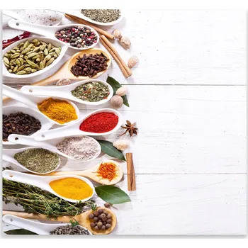 Kuchyňské prkénko Skleněná Ochranná Deska a Krájecí Prkénko | Indukce, Sporák ds-0428