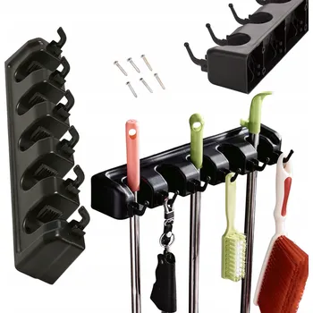 Věšák Šatní věšák Okazeo s 5 háčky