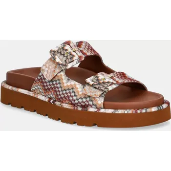 Dámské pantofle Pantofle Missoni Clea dámské, hnědá barva, MWF111_064 MWF111.064 82X, EUR 41