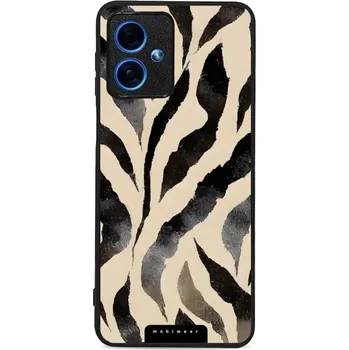 Pouzdro na mobilní telefon Lesklý kryt Mobiwear Glossy - Motorola Moto G54 5G - GA53G Zebří (Prémiové lesklé pouzdro, obal, kryt Mobiwear Glossy na mobil Motorola Moto G54 5G - GA53G Zebří, materiál Plast + TPU silikon - krytí po všech stranách, neošoupatelný potisk, tenké proveden