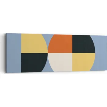 Obraz Obraz na plátně do obývacího pokoje ložnice 90x30 abstrakce foto obrazy na zeď