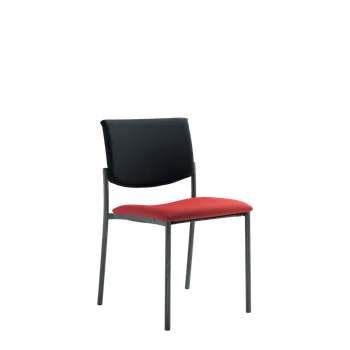Jednací židle Konferenční židle SEANCE 090-N1 (kostra černá, stohovatelná)