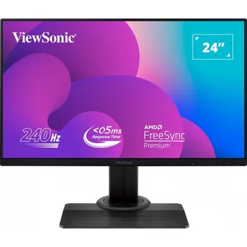 Monitor ViewSonic XG2431 23,8" LED monitor, herní, 23,8", IPS, 1920×1080, 16:9, 240Hz, 1ms, 350cd/m2, 1000:1, 2× HDMI, DisplayPort, 2× USB, PIVOT, repro, en. tř. F XG2431