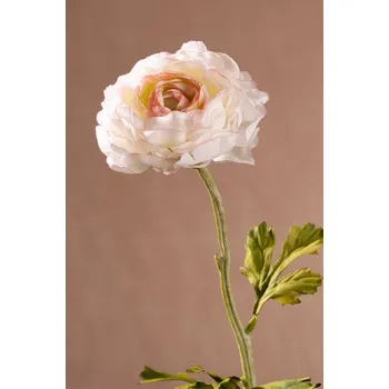 umělá květina Paramit NEW Ranunculus Aranžovací květina bílá 51 cm