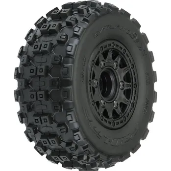 RC náhradní díl Pro-Line kolo 2.2/3.0", pneu Badlands MX M2, disk Raid H12 černý (2)