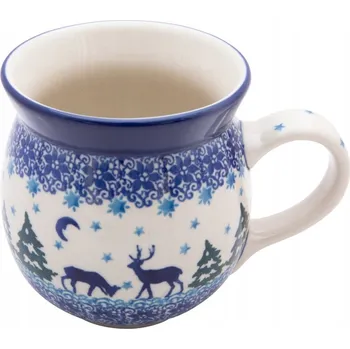 Hrnek Ceramika Artystyczna Bolesławiec keramika 470 ml