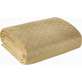 Přehoz na lůžko Přehoz na postel 170x210 Velvet Prošívaný Velur