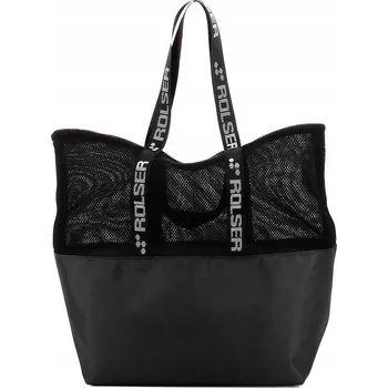 Nákupní taška Rolser černá polyester