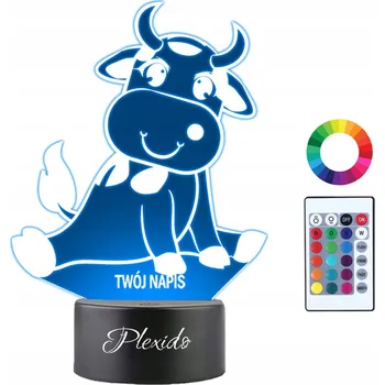 Lampička Plexido vícebarevná Noční lampa