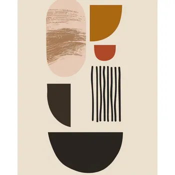 Plakát Plakát Textura a Pastel bez rámu 40 x 50 cm