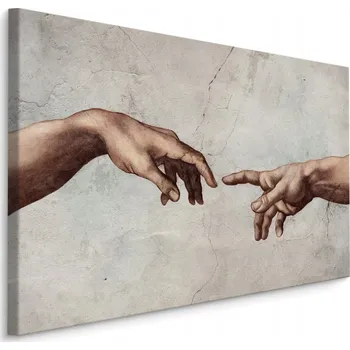 Obraz Obraz Canvas Stvoření ADAMA Umění Dílo 40x30