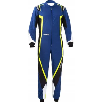 Moto bunda Kombinéza Sparco Kerb modro-žlutá vel XL