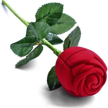 Dárková krabička Krabička na prsten růže Rosa