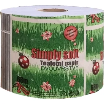 Toaletní papír Beruška 2-vrstvý modrý