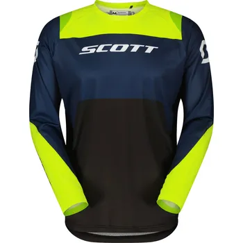 Moto dres Motokrosový dres SCOTT EVO Race fialovo-fluo žlutý výprodej