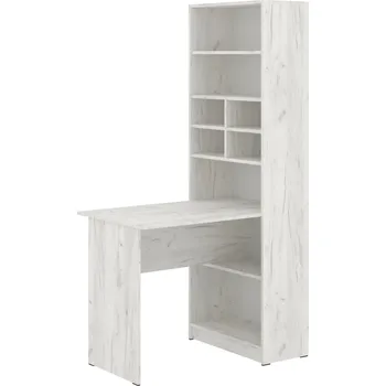 Max-i Psací stůl s regálem RYDELL Zvolte barvu:: dub kraft - bílý