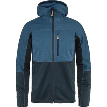 Pánská mikina mikina Fjällräven Abisko Trail Fleece Zip - 534/555 Indigo Blue/Dark Navy XXL