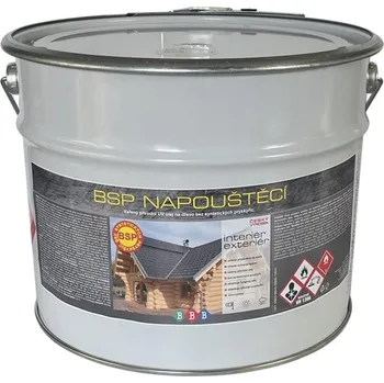 Olej na dřevo BBB barvy BSP napouštěcí olej na dřevo 9 L Bezbarvý