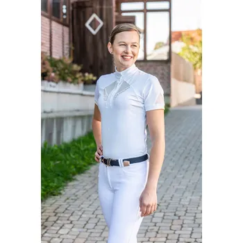 Závodní triko -Kayla- bílé XL