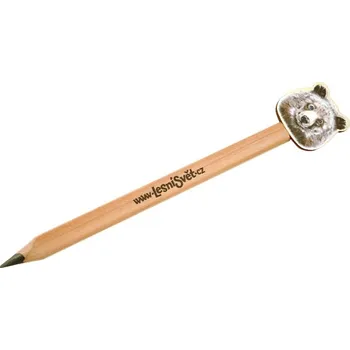 Grafitová tužka Lesní svět Zvířecí tužka - Medvěd