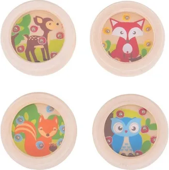 Hračka Bigjigs Toys hra minilabyrint zvířátka 1ks Veverka