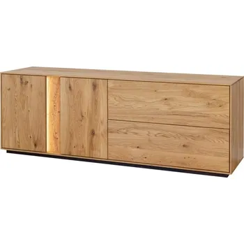 Komoda Stará Krása - Own Imports Dubové masivní komody s podsvícením 60/185/43,5