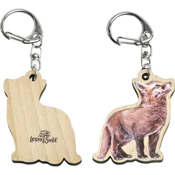 Přívěsek Lesní svět Přívěsek na klíče zvíře - Lišče