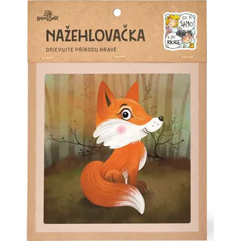 Textilní nažehlovací páska Lesní svět Nažehlovačka M 053 - Liška