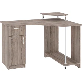 Psací stůl Max-i PC stůl rohový ERLAND Zvolte barvu:: dub truffle