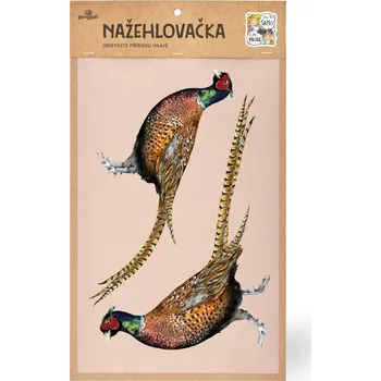 Textilní nažehlovací páska Lesní svět Nažehlovačka L 018 - Bažant